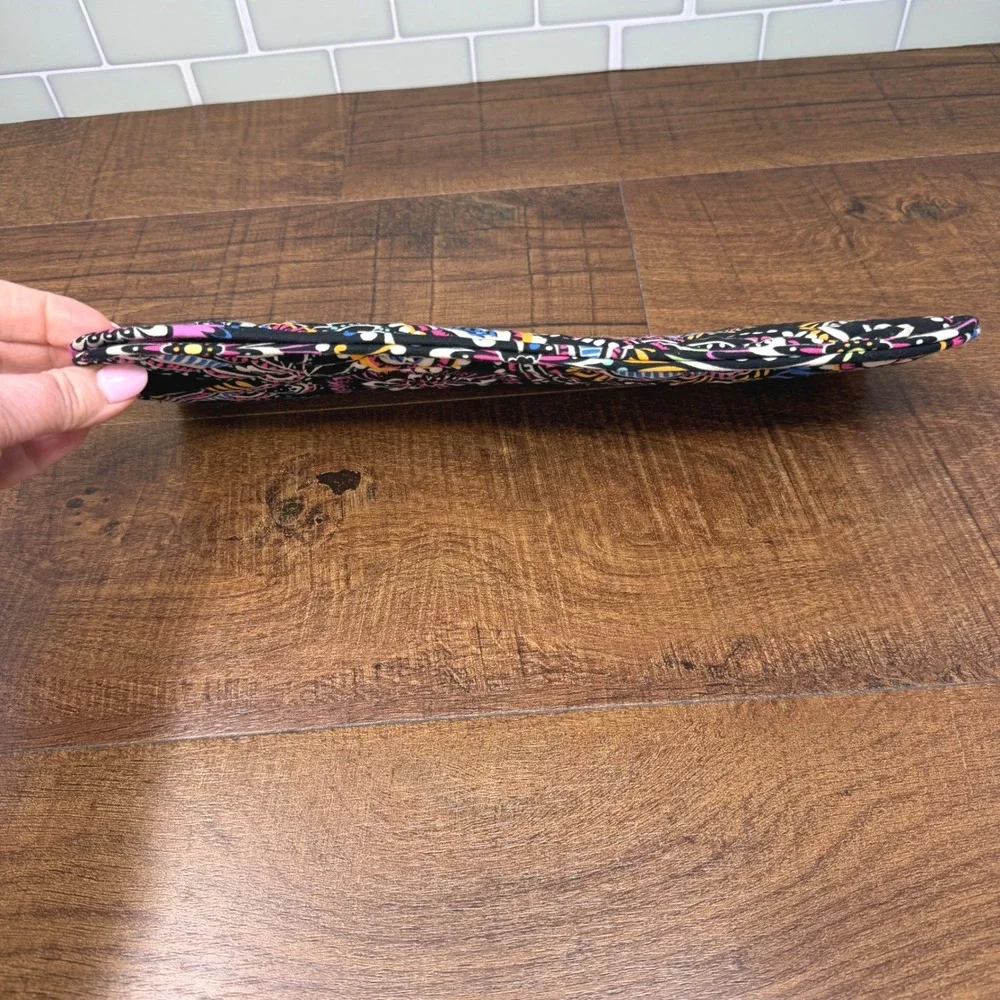 Vera Bradley Bandana Swirl Flat Curling Iron Travel Sleeve Case Cover